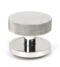From The Anvil Polished Marine SS (316) Brompton Centre Door Knob (Plain)