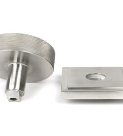 From The Anvil Satin Marine SS (316) Brompton Centre Door Knob (Square) - Image 4
