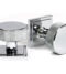 From The Anvil Polished Chrome Brompton Mortice/Rim Knob Set (Square)