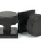 From The Anvil Aged Bronze Brompton Mortice/Rim Knob Set (Square)