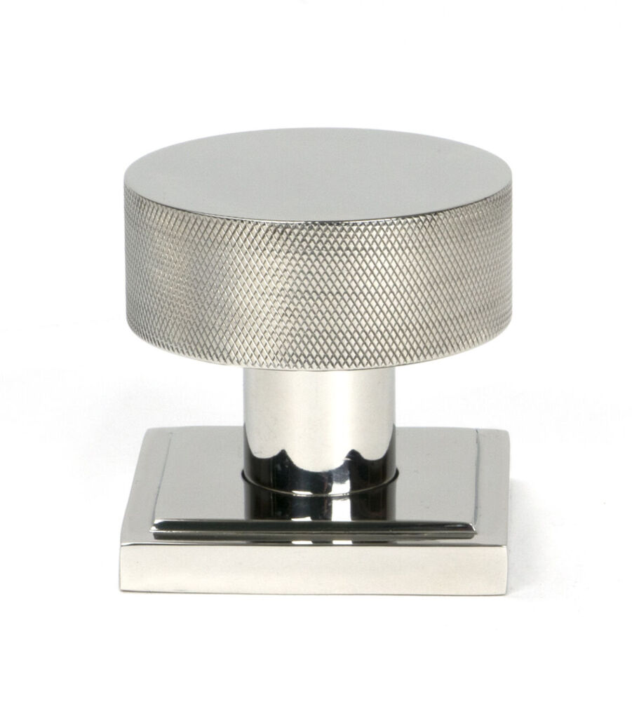 From The Anvil Polished Marine SS (316) Brompton Mortice/Rim Knob Set (Square) - Image 2