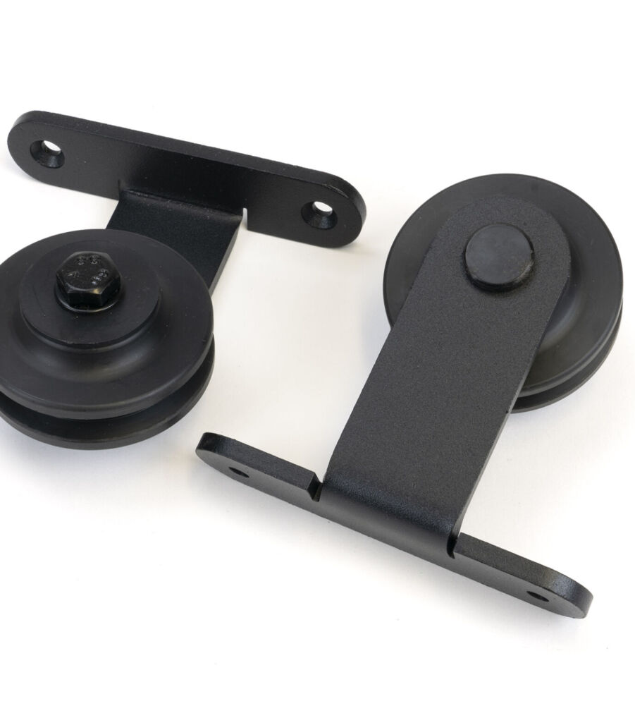 From The Anvil 100kg Black (Top Mount) Sliding Door Hardware Kit (2m Track) - Image 2