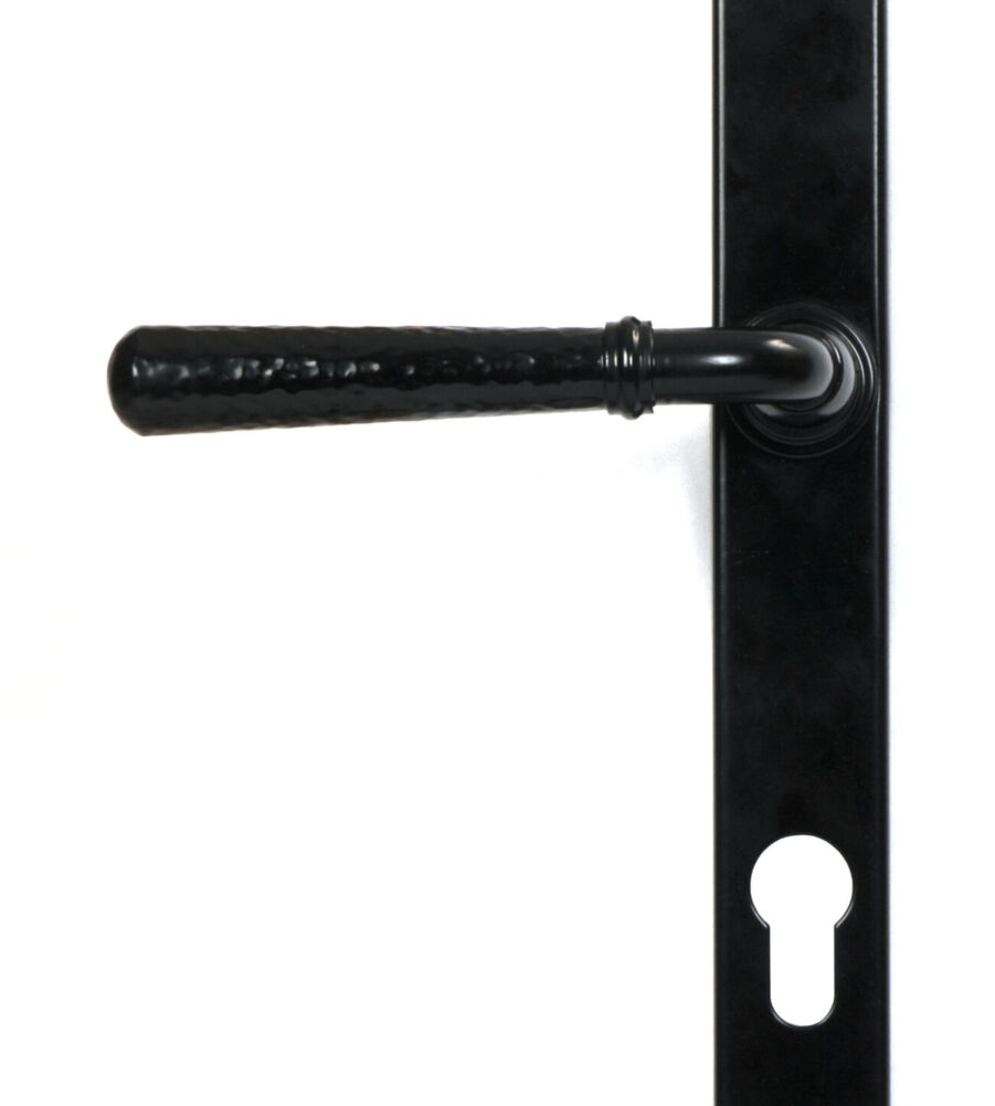 From The Anvil Black Hammered Newbury Slimline Espag. Lock Set - Image 3