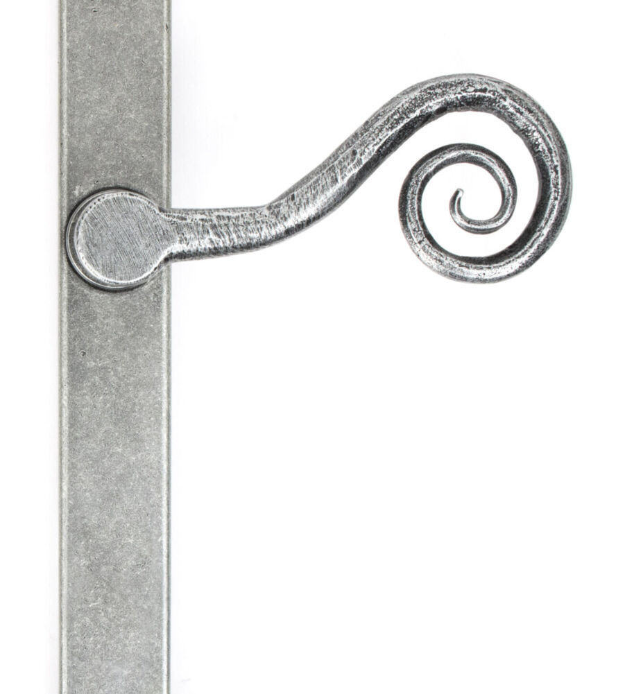 From The Anvil Pewter Monkeytail Slimline Lever Espag. Latch Set - LH - Image 3
