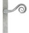 From The Anvil Pewter Monkeytail Slimline Lever Espag. Latch - RH