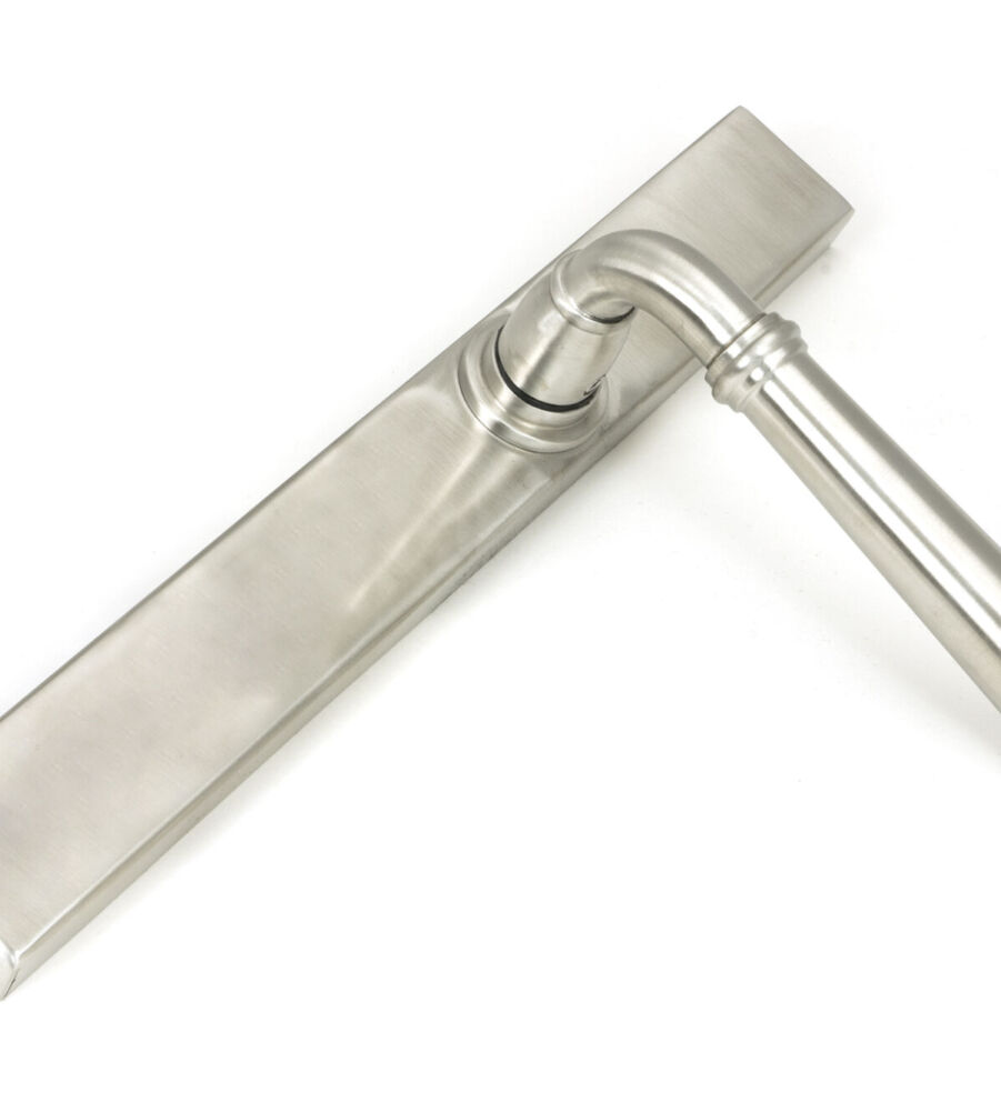 From The Anvil Satin Marine SS (316) Newbury Slimline Lever Espag. Latch Set - Image 3
