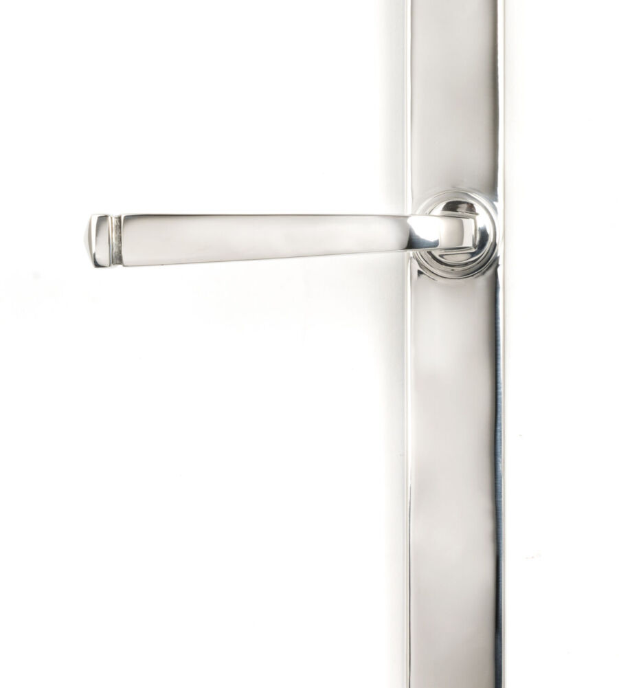 From The Anvil Polished Marine SS (316) Avon Slimline Lever Espag. Latch Set - Image 3