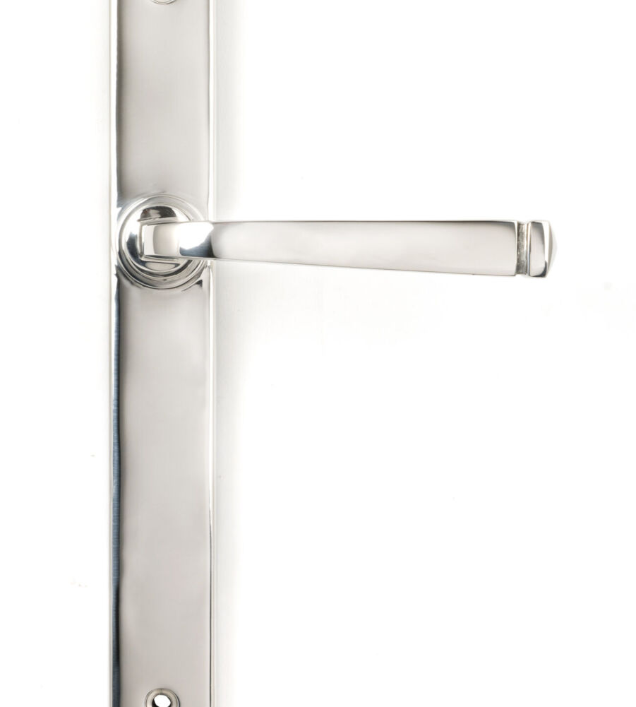 From The Anvil Polished Marine SS (316) Avon Slimline Lever Espag. Latch Set