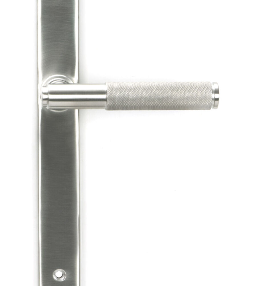 From The Anvil Satin Marine SS (316) Brompton Slimline Lever Espag. Latch Set