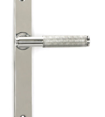 From The Anvil Polished Marine SS (316) Brompton Slimline Lever Espag. Latch Set