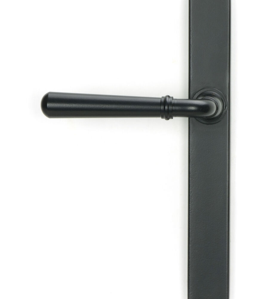 From The Anvil Matt Black Newbury Slimline Lever Espag. Latch Set - Image 3