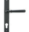 From The Anvil Matt Black Newbury Slimline Lever Espag. Lock Set