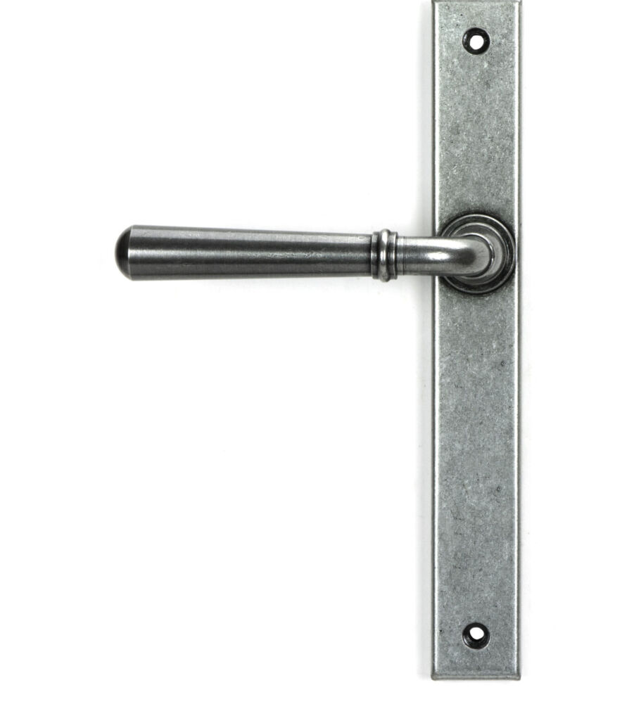 From The Anvil Pewter Newbury Slimline Lever Espag. Lock Set - Image 3