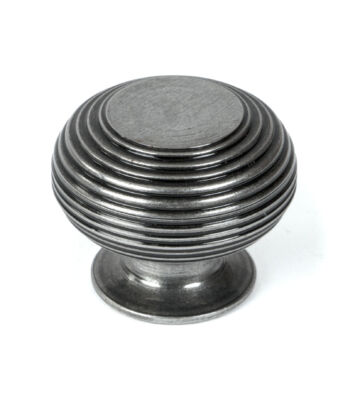 From The Anvil Pewter Beehive Cabinet Knob 40mm