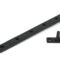 From The Anvil Matt Black 12" Hammered Newbury Stay