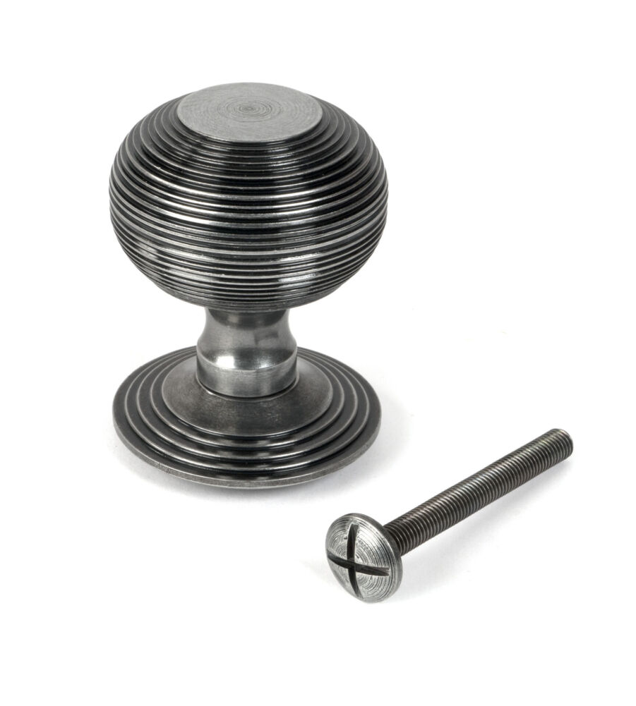 From The Anvil Pewter Beehive Centre Door Knob - Image 3