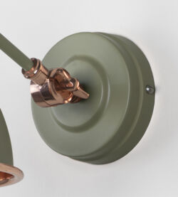 From The Anvil Smooth Copper Brindley Wall Light in Tump - Image 6