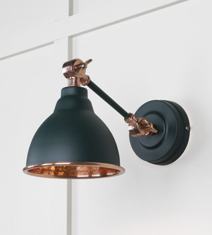 From The Anvil Hammered Copper Brindley Wall Light in Dingle - Image 3