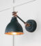 From The Anvil Hammered Copper Brindley Wall Light in Dingle