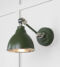 From The Anvil Hammered Nickel Brindley Wall Light in Heath