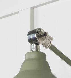 From The Anvil Hammered Nickel Brindley Wall Light in Tump - Image 5