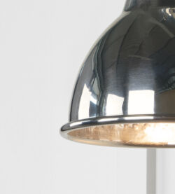 From The Anvil Hammered Nickel Brindley Wall Light - Image 4