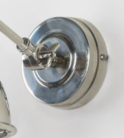 From The Anvil Hammered Nickel Brindley Wall Light - Image 6