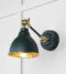 From The Anvil Hammered Brass Brindley Wall Light in Dingle