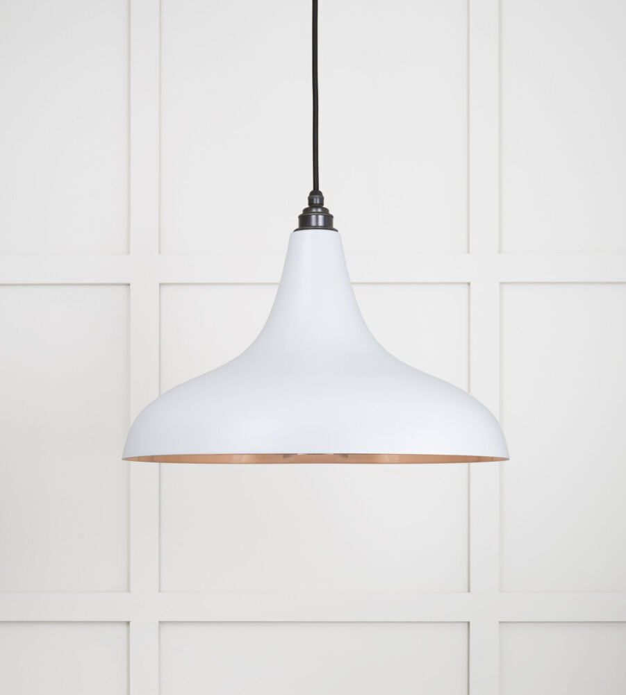 From The Anvil Smooth Copper Frankley Pendant in Birch - Image 3