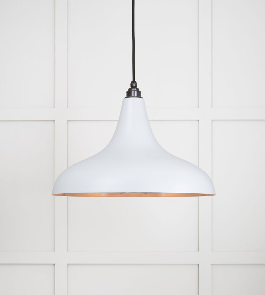 From The Anvil Smooth Copper Frankley Pendant in Birch