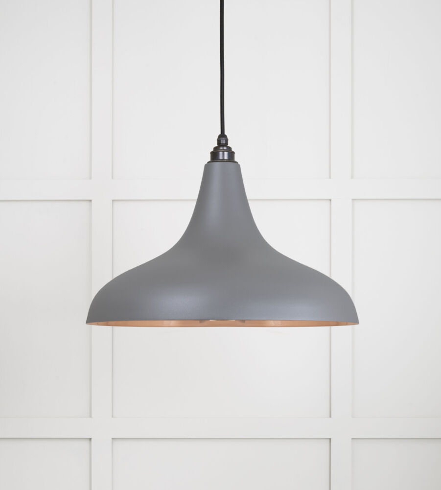 From The Anvil Smooth Copper Frankley Pendant in Bluff - Image 3