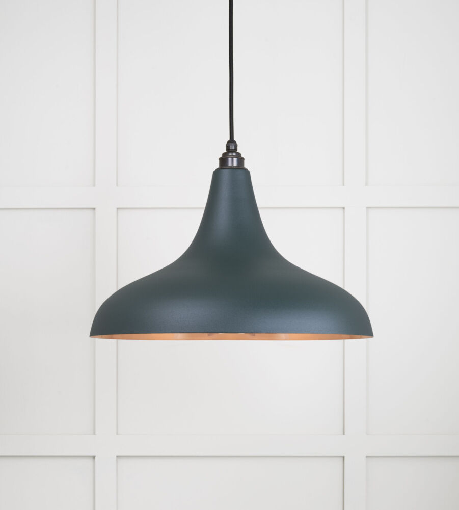 From The Anvil Smooth Copper Frankley Pendant in Dingle