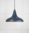 From The Anvil Smooth Copper Frankley Pendant in Dusk