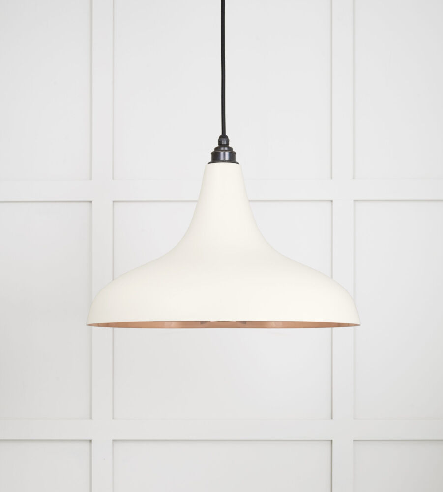 From The Anvil Smooth Copper Frankley Pendant in Teasel - Image 3