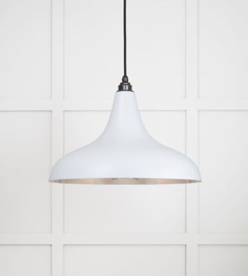 From The Anvil Smooth Nickel Frankley Pendant In Birch