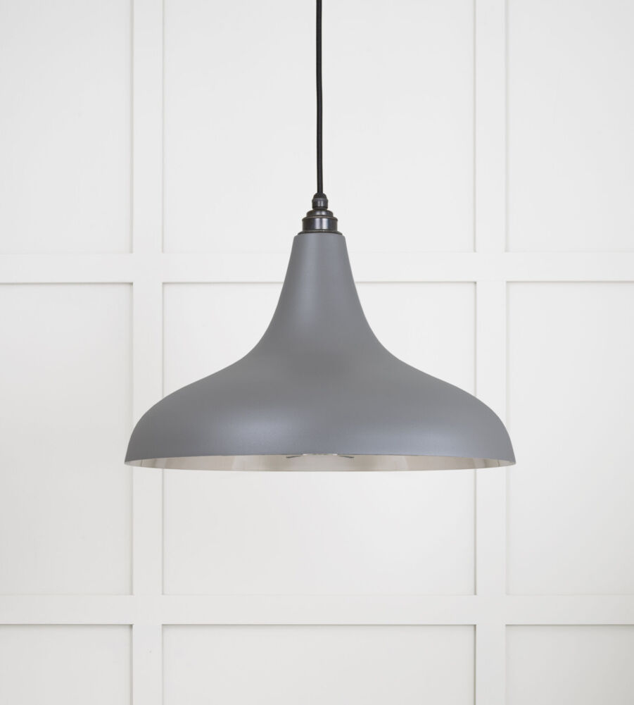 From The Anvil Smooth Nickel Frankley Pendant in Bluff - Image 3