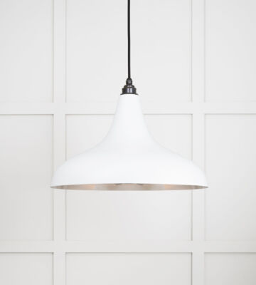 From The Anvil Smooth Nickel Frankley Pendant in Flock
