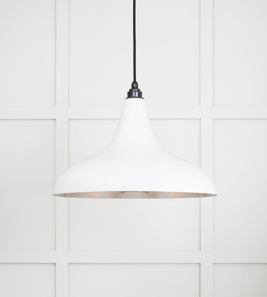 From The Anvil Smooth Nickel Frankley Pendant in Flock