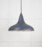 From The Anvil Smooth Nickel Frankley Pendant in Slate
