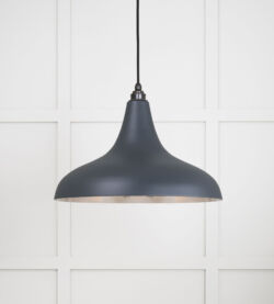 From The Anvil Smooth Nickel Frankley Pendant in Soot