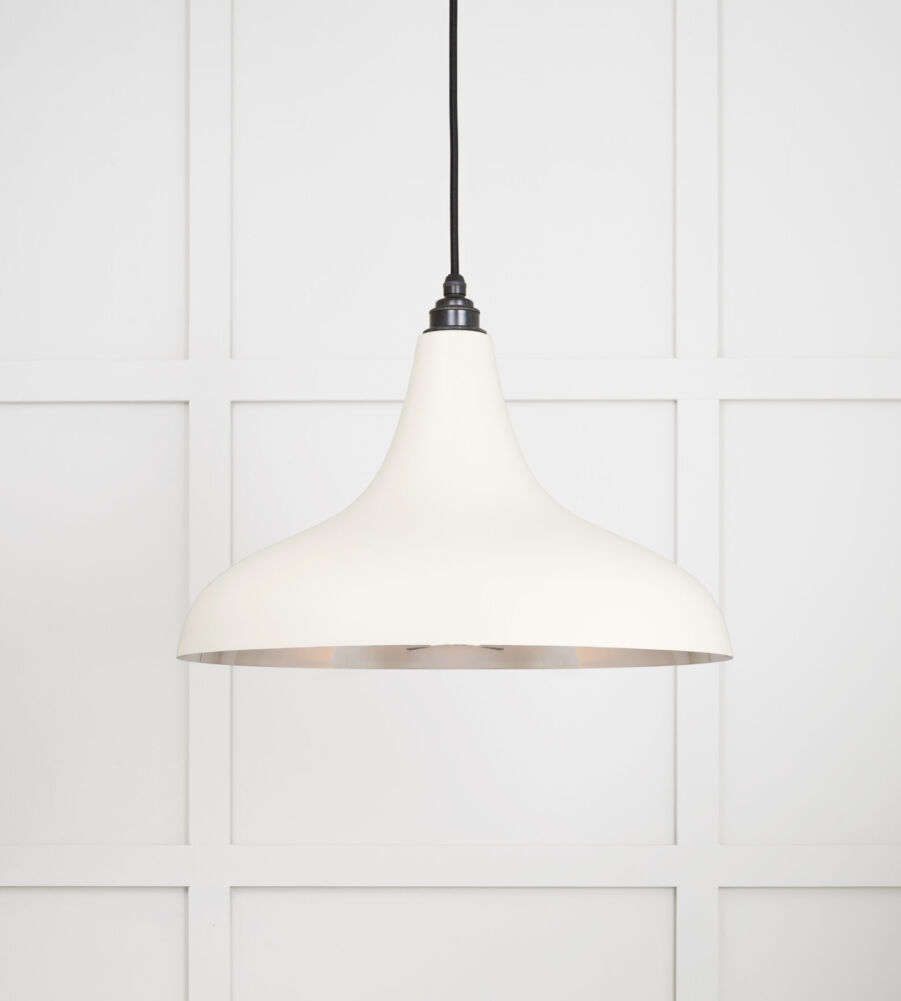 From The Anvil Smooth Nickel Frankley Pendant in Teasel