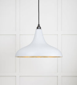 From The Anvil Smooth Brass Frankley Pendant in Birch