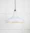 From The Anvil Smooth Brass Frankley Pendant in Birch