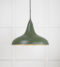 From The Anvil Smooth Brass Frankley Pendant in Heath