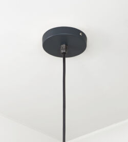 From The Anvil Smooth Brass Frankley Pendant in Soot - Image 7
