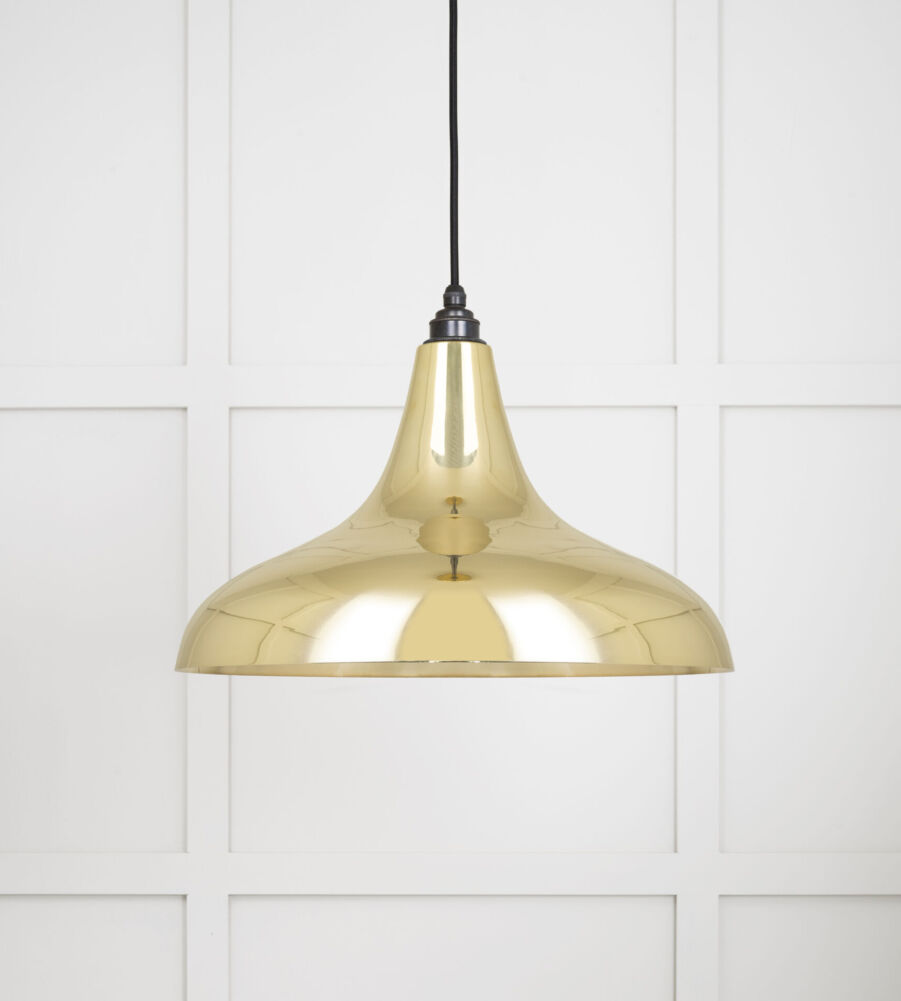 From The Anvil Smooth Brass Frankley Pendant - Image 3