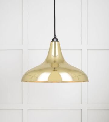 From The Anvil Smooth Brass Frankley Pendant