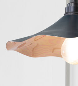 From The Anvil Smooth Copper Flora Wall Light in Dusk - Image 4