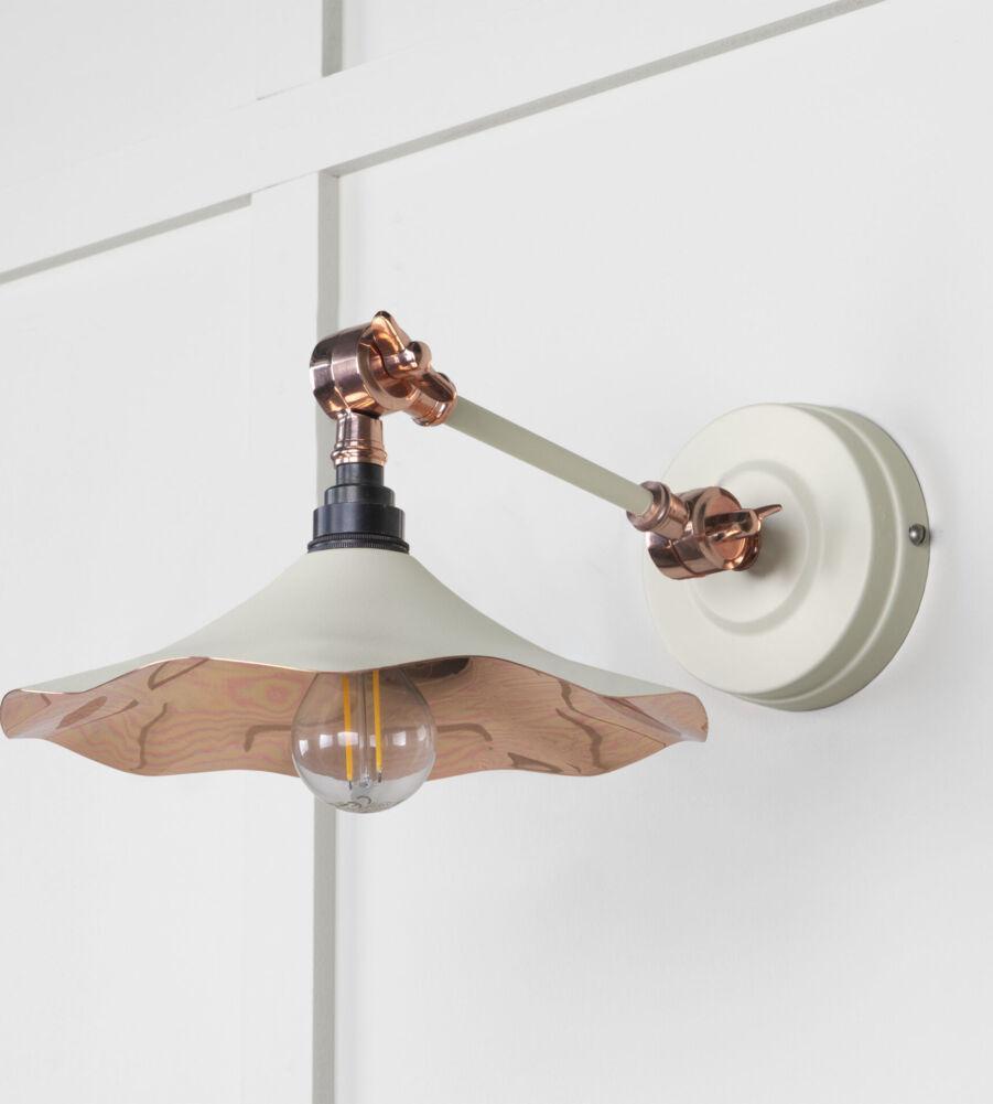 From The Anvil Smooth Copper Flora Wall Light in Teasel - Image 3
