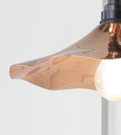 From The Anvil Smooth Copper Flora Wall Light - Image 4